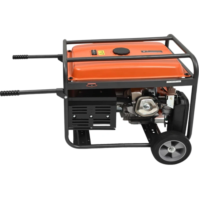 Бензиновый трехфазный генератор Gigant (7 кВт; эл.стартер; ATS; колёса и ручки) GGL-7000ЕS-3
