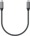 Кабель Satechi USB4 C to C длина 25 см. Цвет: серый космос