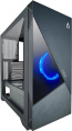 Корпус ATX AZZA Eclipse, Midi-Tower, без БП, черный [csaz-440 eclipse]