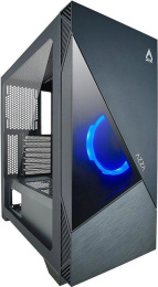 Корпус ATX AZZA Eclipse, Midi-Tower, без БП, черный [csaz-440 eclipse]