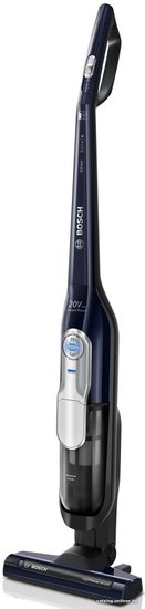 Пылесос Bosch BCH85N вертикальный, питание: аккумулятор, регулировка мощности, турбощетка, вертикальная парковка, тип пылесборника: контейнер, объем контейнера: 0.4 л