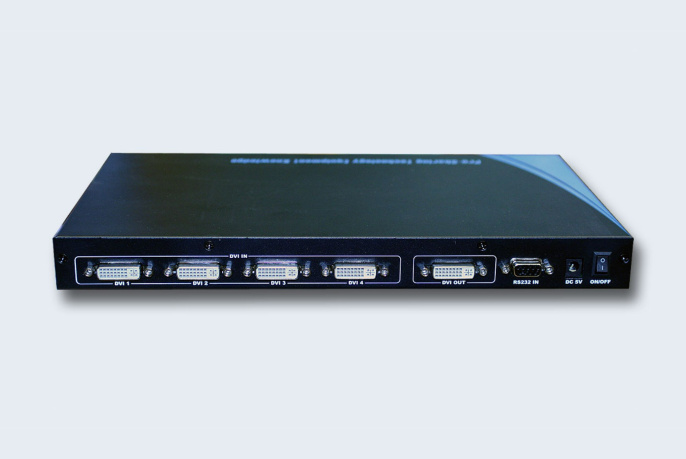 Переключатель TNTV/TNT MMS-0401DMS видеопроцессор многооконный, электрон., DVI, 4 1монитор/панель/TV, без шнуров
