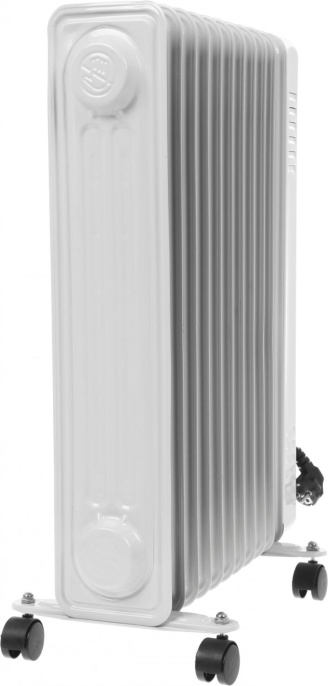 Масляный радиатор CENTEK CT-6202, 2500Вт, 11 секций, 3 режима, белый