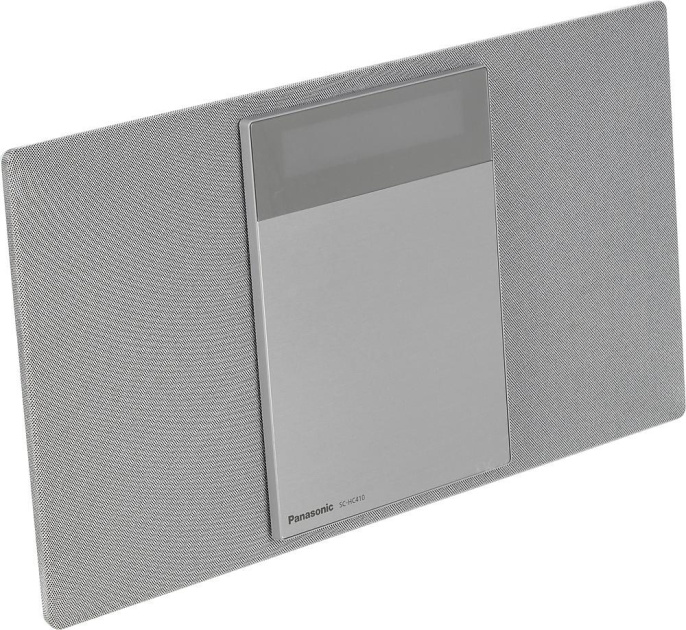 Микросистема Panasonic SC-HC410EG-S серебристый 40Вт CD CDRW FM USB BT