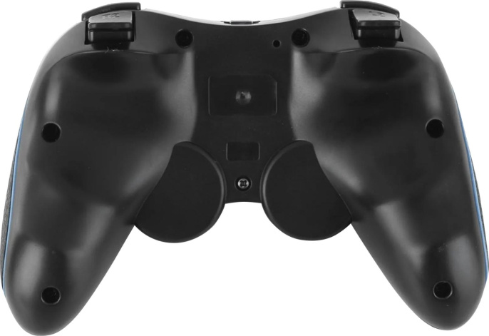 Геймпад беспроводной Defender Blaster черный, держатель для смартфона/кабель USB [64283]