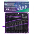 Набор ключей комбинированных Помощник 25 предметов 5261PD Black(62102)