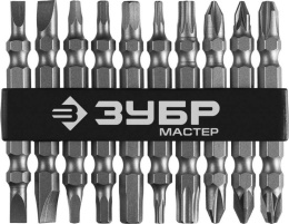 Набор бит ЗУБР 26089-H10,  10шт