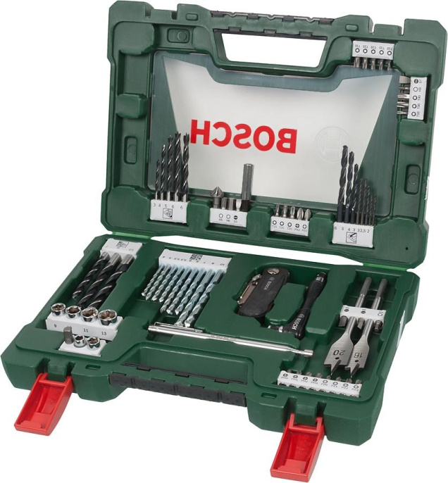 Набор принадлежностей Bosch V-line 68 предметов жесткий кейс