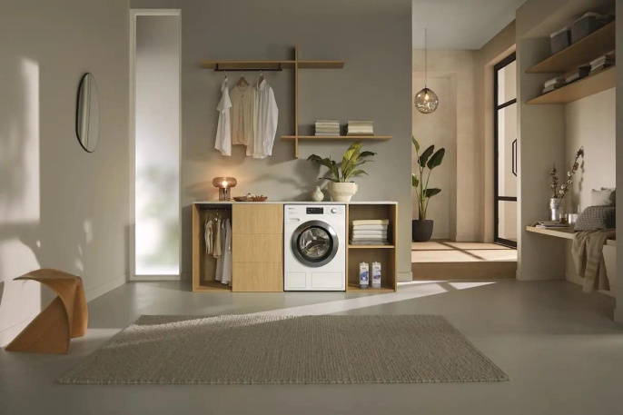 Стиральная машина Miele WEI895 WCS 125 класс: A загр.фронтальная макс.:9кг белый инвертер