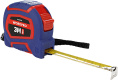 Рулетка WorkPro WP261008 3м (самоблокирующаяся конструкция, метрические и имперские весы, прочная термообработанная пружина, резиновое покрытие из двух материалов, оснащен зажимом для ремня и шнурком, удобным для переноски, эргономичный чехол)