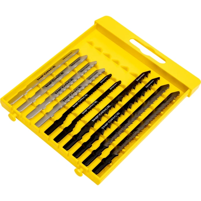 Набор пилок универсальный для лобзика 10 шт. Inforce 12-23-02