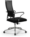 Кресло МЕТТА Sit Air-180 B2-290K M10.B23.G18.W02 , на колесиках, сетка/ткань, черный/черный [z509385244]