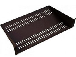 Полка перфорированная 19" 2U ЦМО МС-30-9005 черная