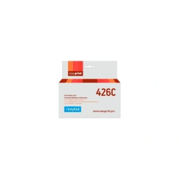 Картридж EasyPrint (CLI-426C XL/CLI 426C/426C/426) для Canon PIXMA iP4840, MG5140, MG6140, MX884, голубой, с чипом IC-CLI426C