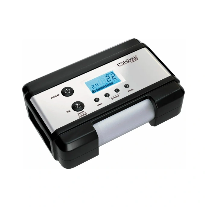 Автомобильный цифровой компрессор СОРОКИН 12В, 180Вт 13.68