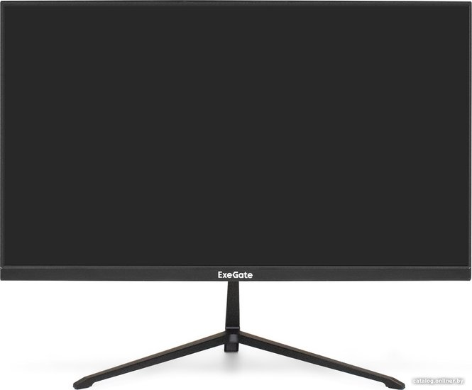 Монитор ExeGate ProSmart EV2207A EX294343RUS (21.5" VA LED Grade A+, FHD, 1920x1080@75Гц, 16:9, 280cd/m2, 3000:1, 178°/178°, 5ms, Speakers, D-Sub, HDMI, audio-in, FreeSync, Flicker-free, Low Blue Light, кабель HDMI 1.5м, VESA, регулировка наклона