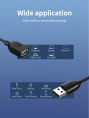 Удлинительный кабель CABLETIME CA14L (CT-AMAF2.0-PB2) 2 м, черный, ПВХ USB2.0 AM-AF