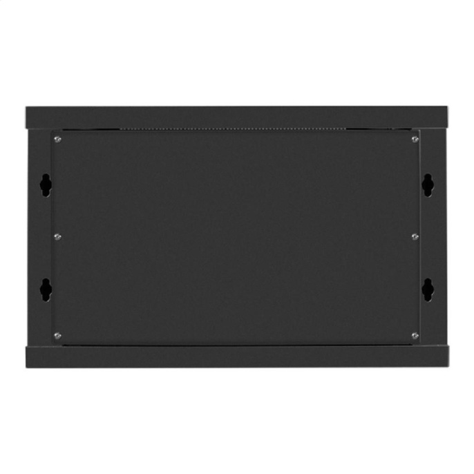 Exegate EX298605RUS Шкаф телекоммуникационный 19" настенный 6U ExeGate EC-WM-6U.450.G.BLACK 19”, 6U, 600x450x370mm ШхГхВ , передняя дверь закаленное стекло, съемные боковые панели, пыле- и влагозащи