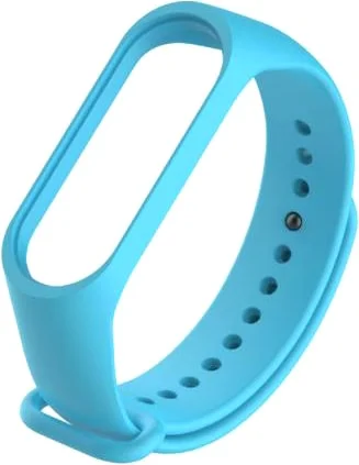 Силиконовый ремешок для Xiaomi Mi Band 5 EVOLUTION XMB5-S01 Skyblue