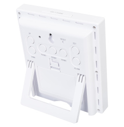 Метеостанция Bresser Temeo Hygro Quadro Prestige с тремя датчиками, серая 78586
