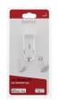 Автомобильное зарядное устройство HAMA H-183291,  8-pin Lightning, 5Вт, 1A, белый [00183291]