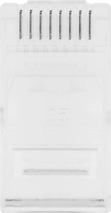 Коннектор Premier 6-008 кат.5e RJ45 прозрачный