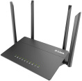 Wi-Fi роутер D-Link DIR-815/RU/R4A, Wi-Fi 5, AC1200, 2.4/5ГГц, 4 LAN, 1xUSB, черный