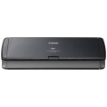 Сканер Canon P-215II 9705B003 протяжный портативный, CIS датчик, 600x600 dpi, 24 бит, формат A4, двустороннее сканирование, автоматическая подача, 15 стр/мин ч/б , 10 стр/мин цвет , питание от USB, 285x174x257 мм, 1 кг