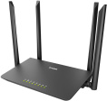 Wi-Fi роутер D-Link DIR-820/RU/A1A, Wi-Fi 5, AC1200, 2.4/5ГГц, 3 LAN, черный