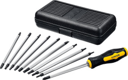 Набор отверток Stayer 2513 в компл.:11 предметов жесткий кейс