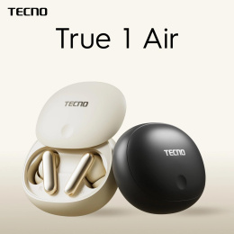 Наушники TECNO True 1 Air TU01, Bluetooth, внутриканальные, кремовый [tu01 air creamy white]