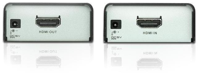 Удлинитель ATEN VE800A-AT-G HDMI, 60 м., 2xUTP, макс.разр.1080i 60м/1080p;1920x1200 60Hz 40м, HDMI+2xRJ45, 2xбп 220 5V, max data rate 6.75Gbps;max pixel clock 225MHz;HDMI 3D/Deep Color;подд. Dolby True HD/DTS HD Master Audio