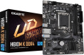 Материнская плата GigaByte H610M K DDR4 rev. 2.0 mATX, 226x185 мм, Intel H610, 2xDDR4 DIMM, 2133-3200МГц, до 64GB, звук 7.1, 2 x SATA 6Gb/s, 1хМ2