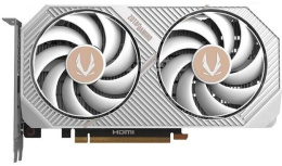 Видеокарта Zotac NVIDIA GeForce RTX 5060 RTX 5060 TWIN EDGE OC WHITE ED 8ГБ Twin Edge, GDDR7, OC, Ret [zt-b50600q-10m]