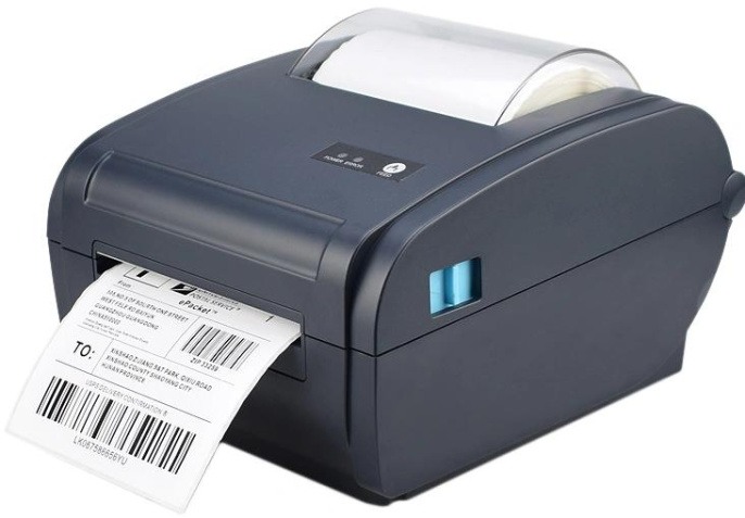 Принтер этикеток Cactus CS-TP-D440U,  черный