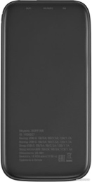 Мобильный аккумулятор Digma DGPF10B 10000mAh QC3.0/PD3.0 22.5W 3A USB-A/USB-C черный (DGPF10B22PBK)