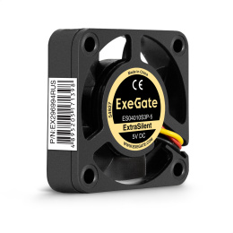 Вентилятор 5В DC ExeGate ExtraSilent ES04010S3P-5 (40x40x10 мм, Sleeve bearing (подшипник скольжения), 3pin, 4500RPM, 22dBA) EX296994RUS