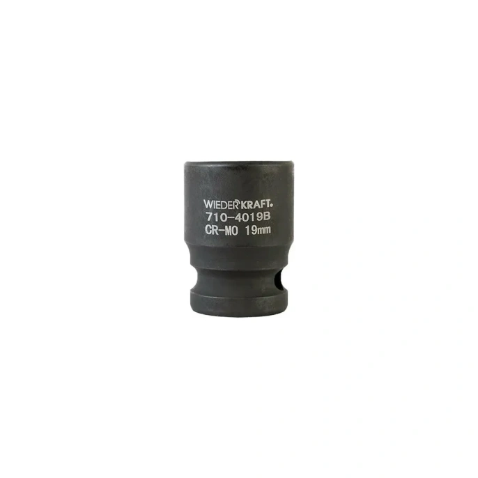 Головка торцевая ударная 6-гранная (19 мм; 1/2DR) WIEDERKRAFT WDK-710-4019