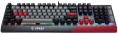 Клавиатура MSI GK30 Infrared черный/красный USB Multimedia for gamer LED подставка для запястий S11-04RUF01-CLA кабель 1.8м