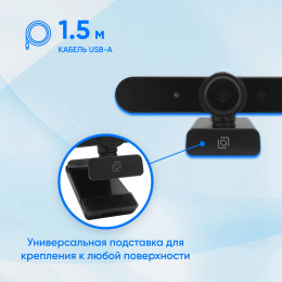 Web-камера Oklick OK-C031FH,  черный