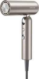 Фен Dreame Hairdryer Pocket Titanium Gold (AHD51)(номинальная мощность: 1300Вт, номинальная частота: 56/60Гц., размеры: 50х145х201мм, длина кабеля питания: 1.5м, 300 млн отрицательных ионов, высокоскоростной электродвигатель: 110000 об/мин, уровень шума: 