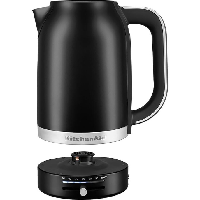 Электрочайник KitchenAid, 1.7 л. Электрочайник KitchenAid, термо-контроль, 1.7 л., матовый черный