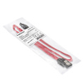 Кабель SATA ExeGate EX-CC-SATA-DATA-L (7pin/7pin, SATA III до 6Gbps, металлические защелки, 0,5м) EX138933RUS