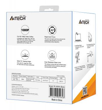 Web-камера A4TECH PK-940HA,  черный