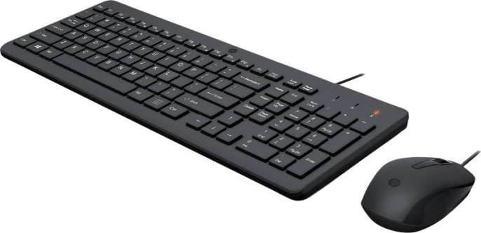 клавиатура и мышь HP 150 Wired Mouse and Keyboard Combination cons (240J7AA)
