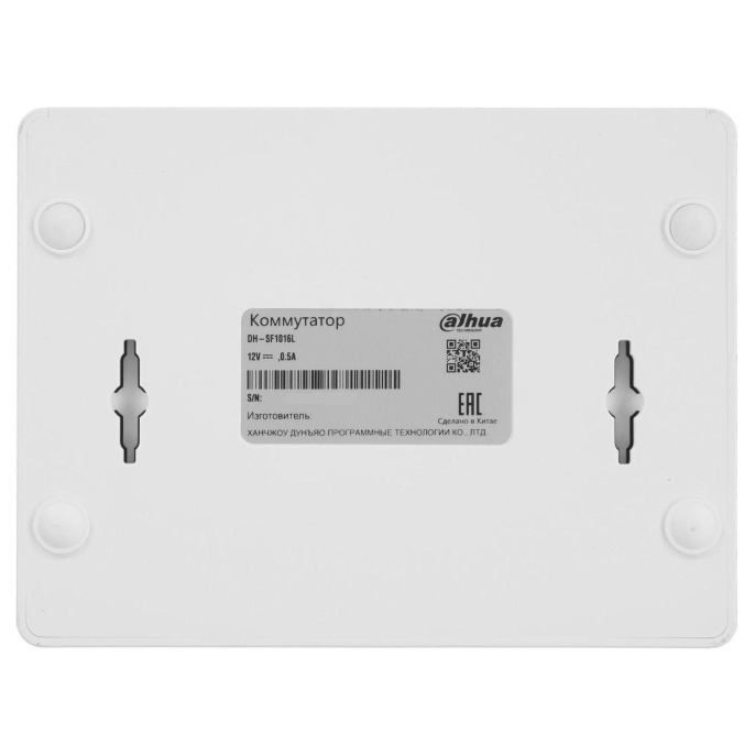 DAHUA DH-SF1016L16-портовый неуправляемый коммутатор 16 RJ45 10/100 Мбит/с;: 3.2 Гбит/с