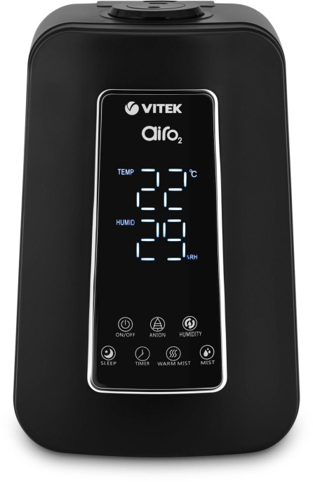 Увлажнитель воздуха ультразвуковой Vitek VT-2340, 4.5л, черный