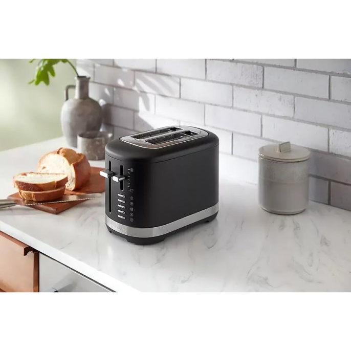 Тостер KitchenAid Тостер на 2 тоста, матовый черный (5KMT2109EBM)