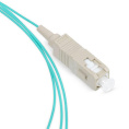 Пигтейл оптический SC 50/125 Cabeus PT-SC-50 1,5 метра бирюзовый