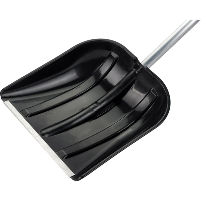 Пластмассовая лопата с алюминиевой планкой, алюминиевым черенком и V-образной ручкой Gigant IAG-002